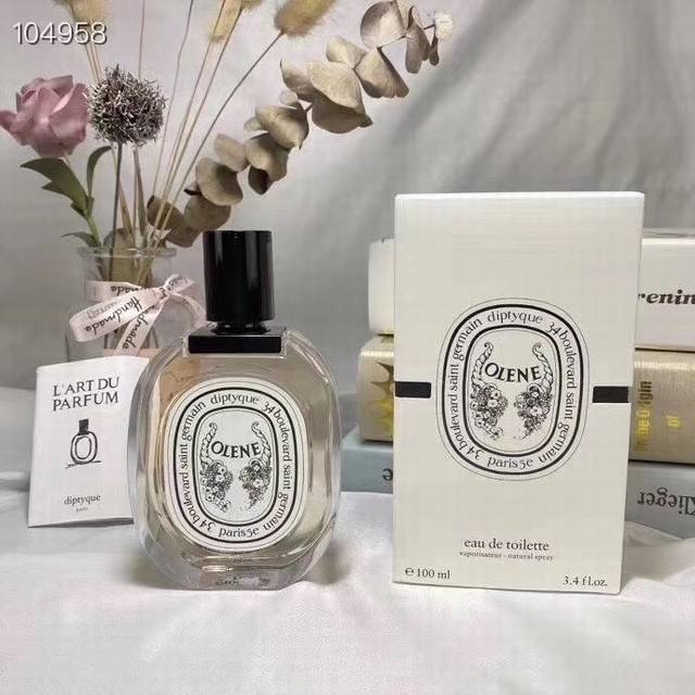 Counter quality Diptyque perfume white label Ml! Smell: Fig-Tan Dao-Morning Lil