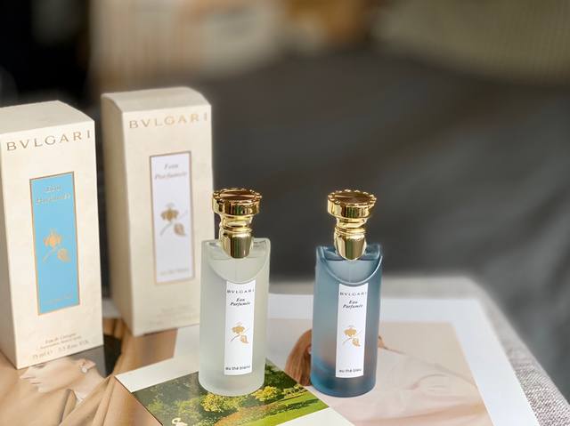 counter quality new Bvlgari perfume 1 White Tea in stock 75Ml neutral eau de to