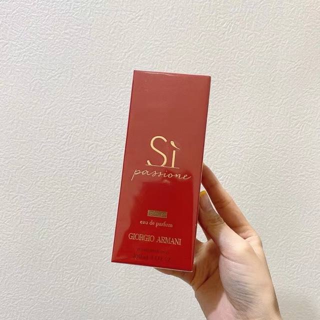 counter quality Armani Red Love True Love Si Love Women's Perfume Edp Strong Fr