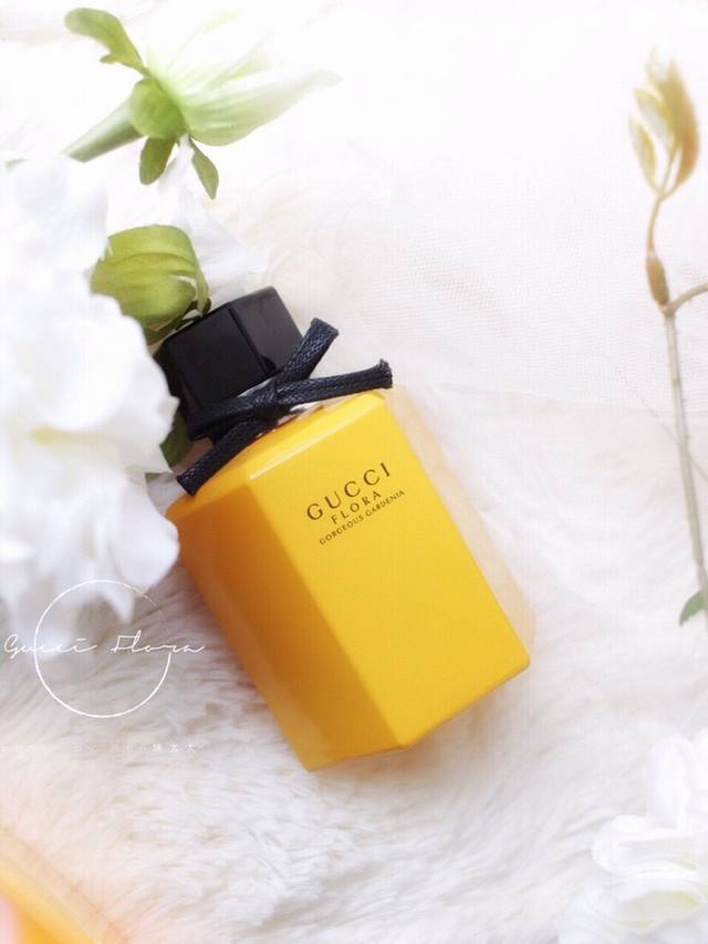 Counter quality Cucci Flower Dance Gardenia Perfume Small Yellow Bottle 50Ml Guc
