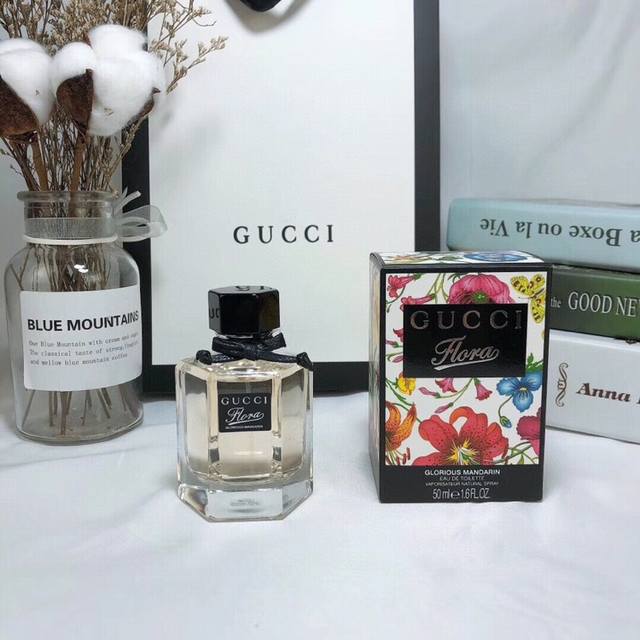 counter quality Gucci Yellow Flower Dance Gorgeous Orange Bloom Citrus Women's