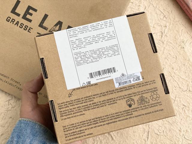 Counter quality Le Labo 13 High-end and unique pseudo-body fragrance "I think t