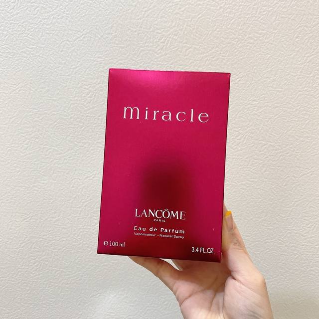 Counter quality Lancome True Love Miracle Pink Perfume Ml Women's Edp Eau de Pa