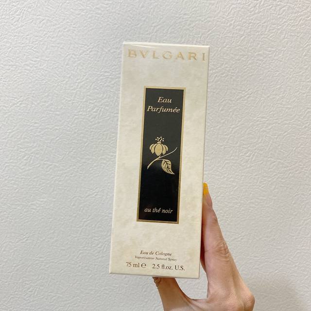 Counter quality Bulgari Black Tea Cologne 75Ml Fragrance: Woody Oriental Notes;