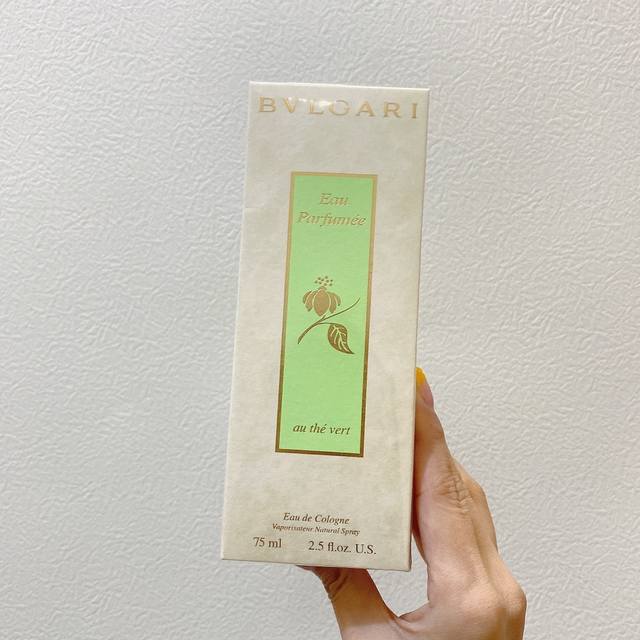 counter quality Bvlgari Green Tea Cologne 75Ml Top notes: coriander, orange blo