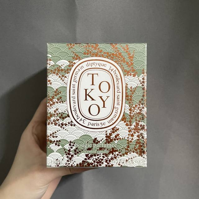 High-end quality Diptyque Candle City Limited Edition Tokyo Real Shot Spot Toky