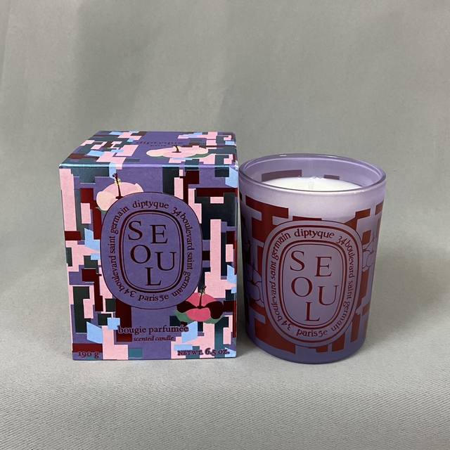 High-end quality Diptyque candle city limited edition Seoul real shot in stock