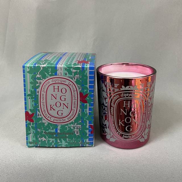 High-end quality Diptyque candle city limited edition Hong Kong real shot in st