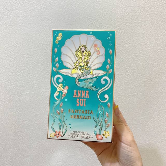 Counter quality Anna Sui Mermaid Perfume 50Ml is highly recommended! It smells
