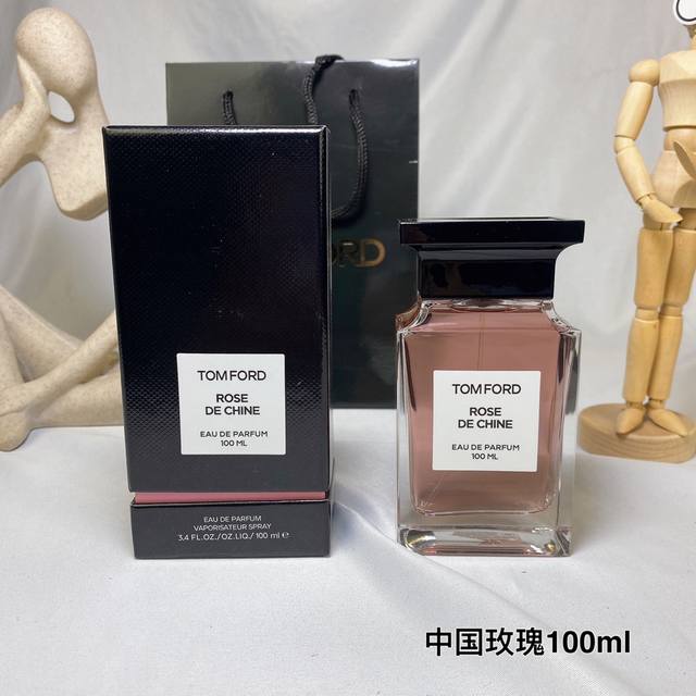 counter quality Tom Ford Tf new perfume Chinese medicinal rose Rose De Chine Ch