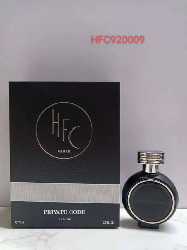 counter quality Hfc perfume 75Ml: special code, love diffused, moon party, hot