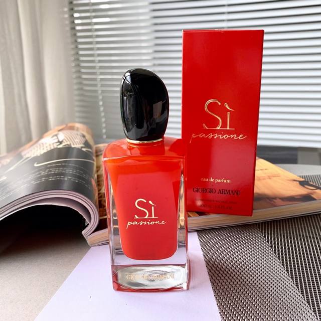 Counter quality Armani Armani Si Favorite Perfume Limited Edition Red Bottle Ml
