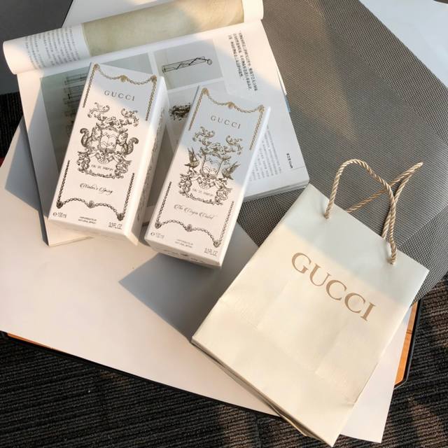 Counter quality Gucci Alchemist's Garden series perfume All ceramic bottle The