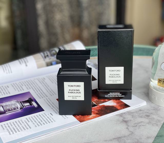 Counter quality Tom Ford limited matte black bottle perfume Fucking Fabulous is