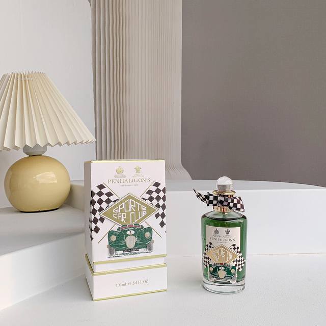 Counter Quality The top note of Penhaligon's Racing Sports Club perfume is cool
