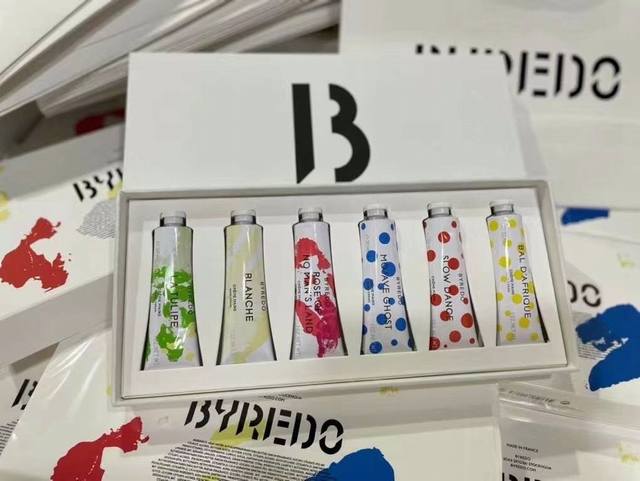 High-end quality Byredo hand cream six-piece set polka dot limited edition! 30M