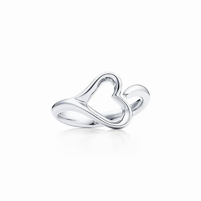 Tiff same style ring love ring open ring fashionable low-key elegant fashion bra