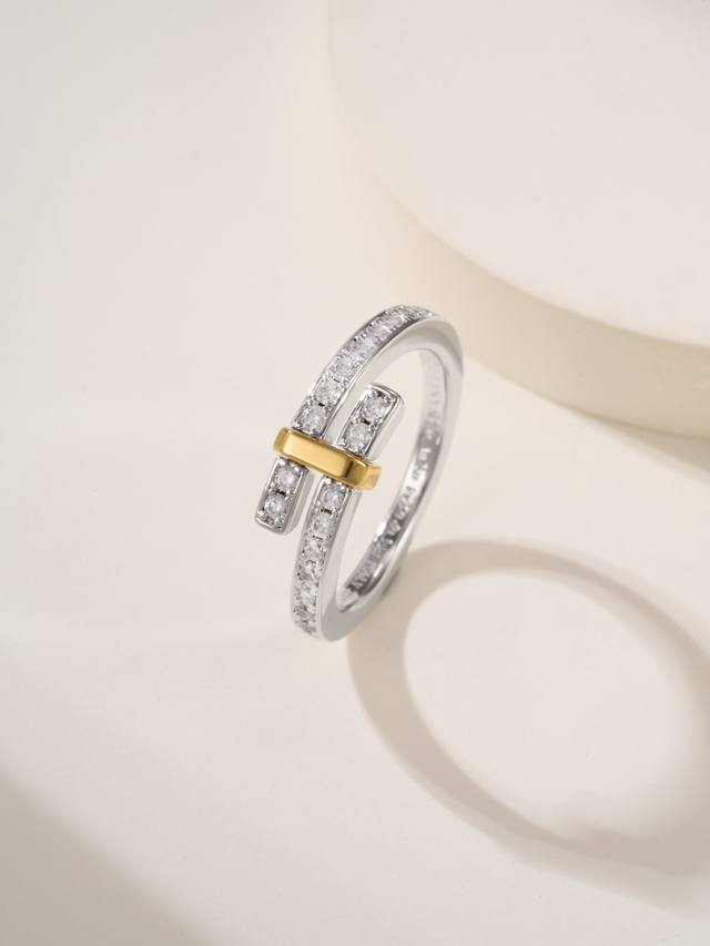 Tedge series diamond ring, size 5678. A new interpretation of diamond jewelry in