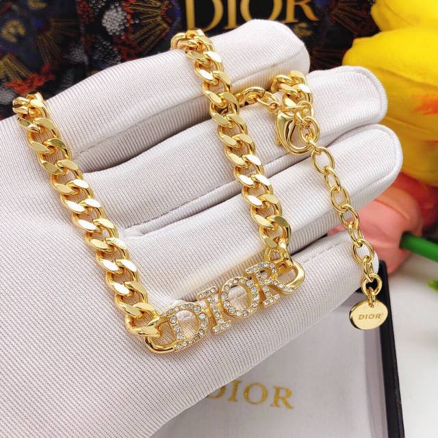 necklace Dxl0139 bracelet Dsl0104 Dior necklace bracelet Dior letter diamond 22
