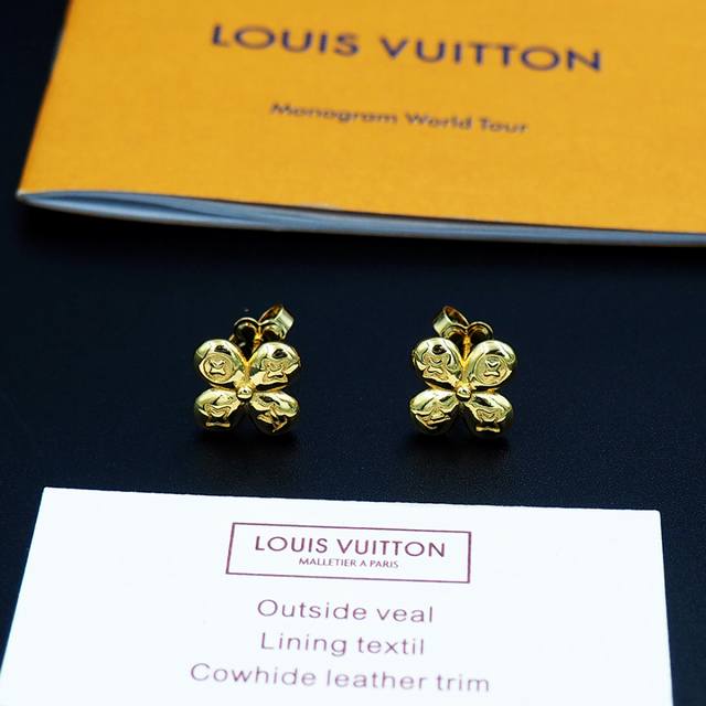 Donkey solid flower earrings Xe893 DDD