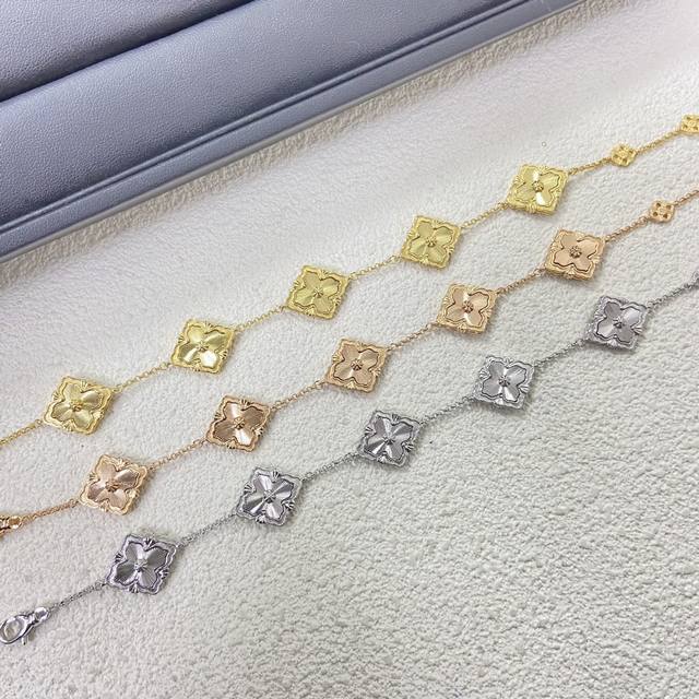 Buccellati Bracelet New Product Laser Five Flower Bracelet P DDD