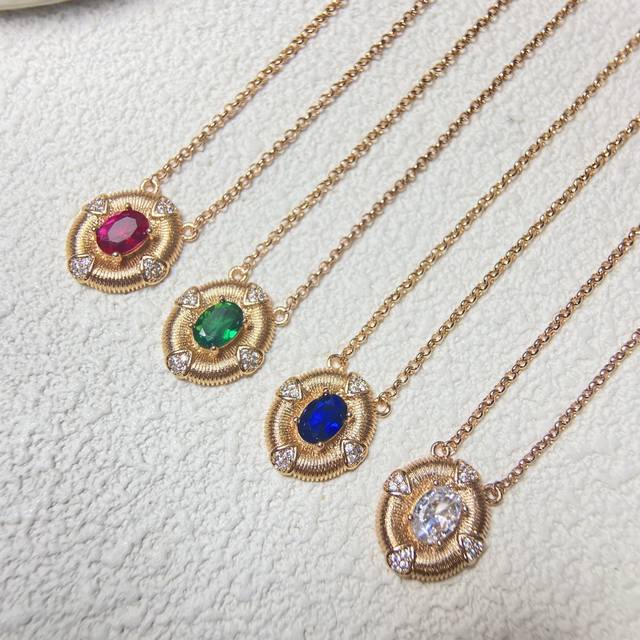 Buccellati necklace new brushed vintage main diamond necklace P DDD