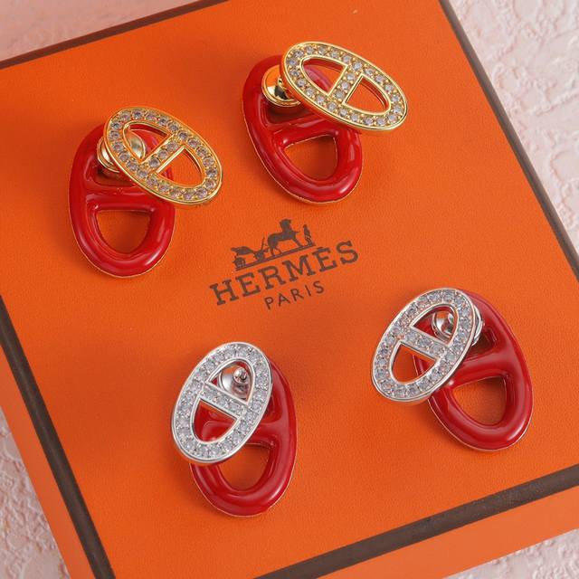 Hermes Hermes earrings DDD