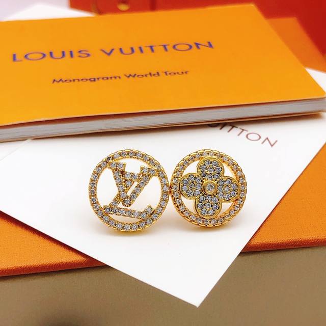 No.Led0192 Lv*Latest round earrings consistent Zp brass material DDD