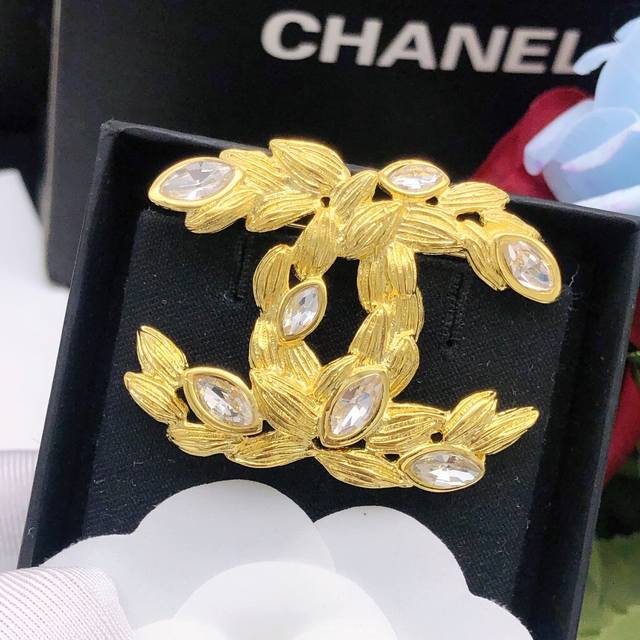 Number Xxz0023 Real shot of wheat ear brooch, only developed by Zp, high-end ori