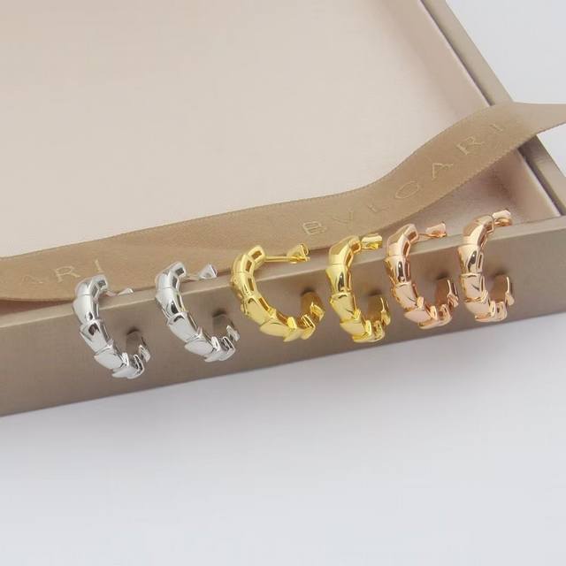 Bvlgari Serpenti Viper Snake Earrings Popular Snake Series Bulgari Serpenti Earr