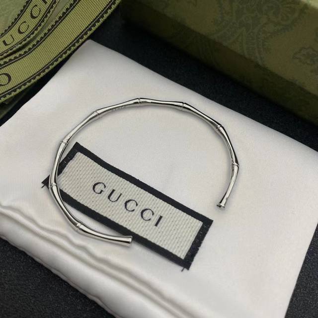 Gg bracelet Gucci Gucci high-end simple square bamboo bracelet luxury custom ori