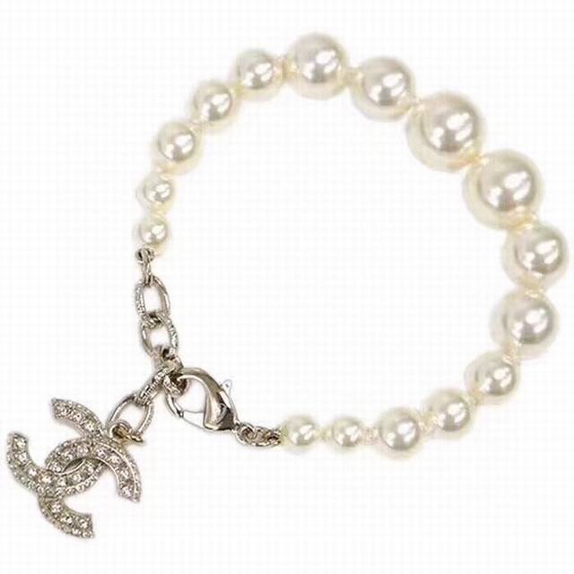 Chanel Zp pearl bracelet original brass material large and small pearl bracelet