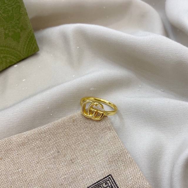 Gucci Running series double G ring Size: 12#14#18#20#DDD
