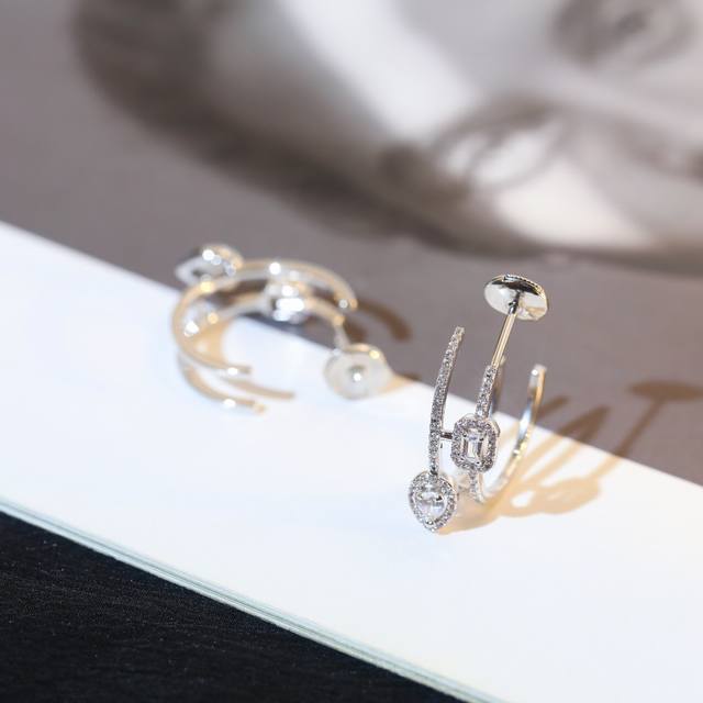 Messika My Twin earrings, this luxurious earring presents a new and shining ligh