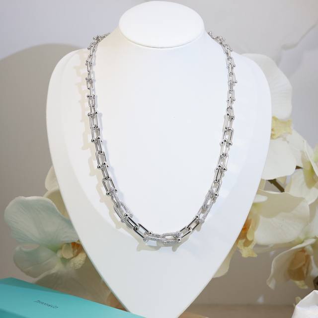 Tiffany Hardwear series necklace Tiffany high-end custom celebrity design highli