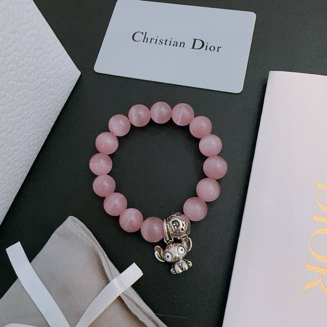 Special counter exquisite version Dior Dior multi-element agate Thai silver styl