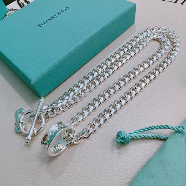 Tiffany necklace Tiffny&Co. counter exquisite silver version celebrity style re