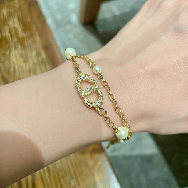 Dior Dior second-hand bracelet counters are all new and selected original brass