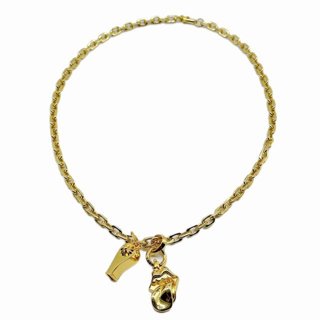 New product on the shelves] Chrome Hearts necklace, so cool, the latest Chrome