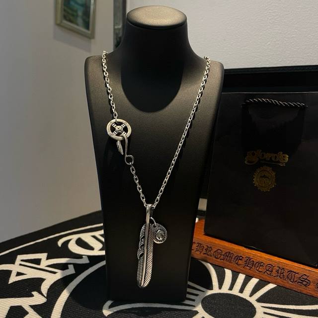 New product on the shelves Goro'S Takahashi Goro feather pendant, Takahashi cla