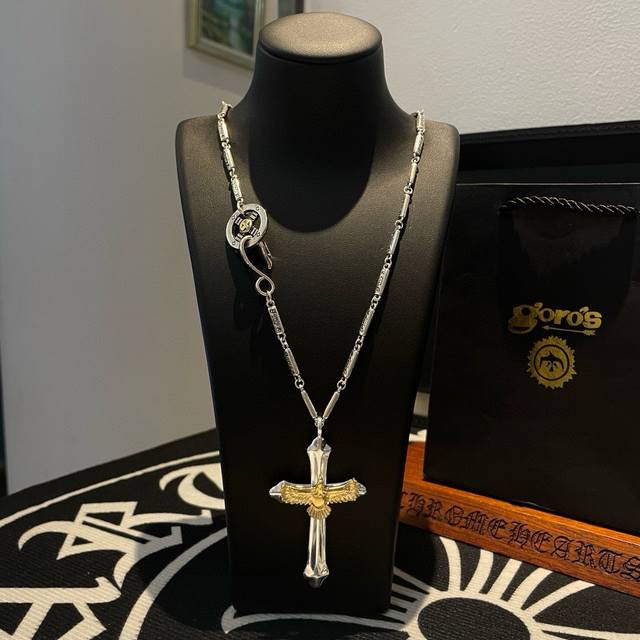 New product on the shelves Goro'S Takahashi Goro pine cross golden eagle pendan