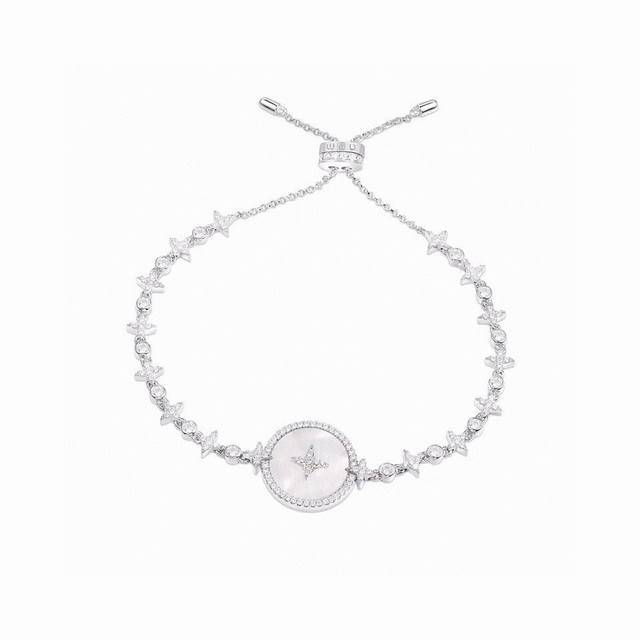 Genuine micro-inlay craftsmanship Apm Monaco star mother-of-pearl bracelet fema