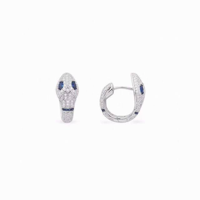 Exotic Blue Eyed Snake Earrings for Women Snake Design Earrings Earrings Apm Mo