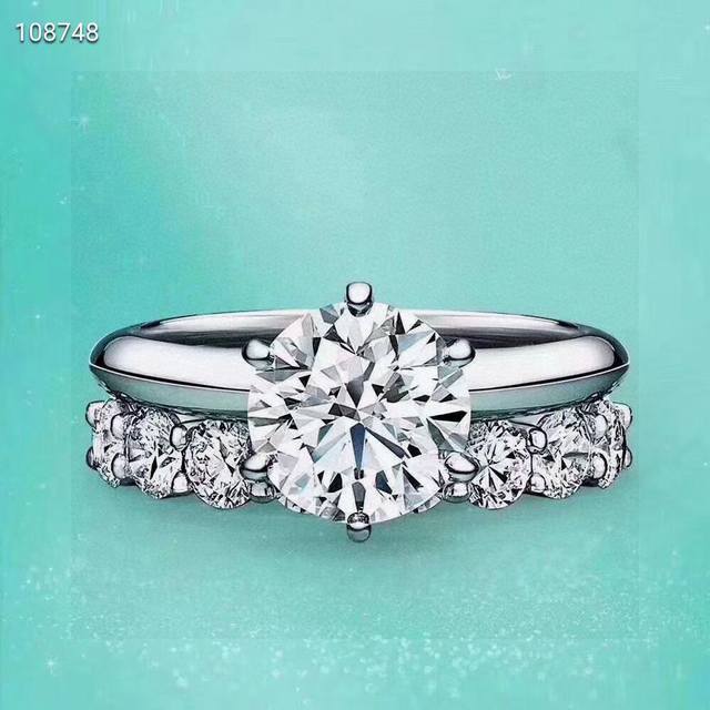 Brand new upgraded purchasing agent level Tiffany & Co Tiffany classic six-claw