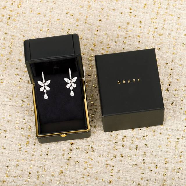We produce the butterfly earrings, which can be customized with 18K real gold an