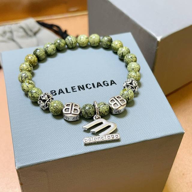 Special counter exquisite version natural Yaowang stone Balenciaga bracelet Yao