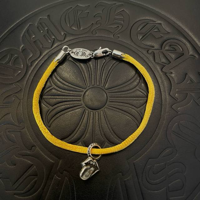 New counter quality Chrome Hearts classic retro big tongue bracelet, popular on