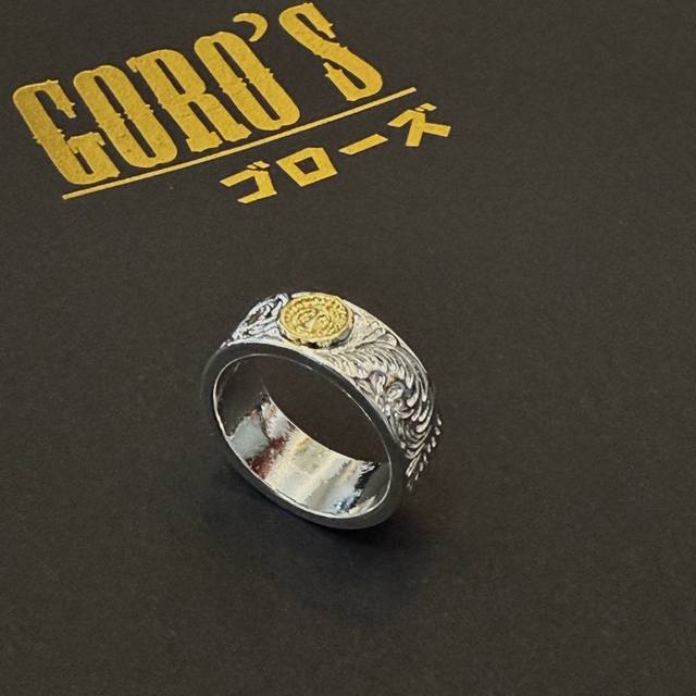 New product on the shelves Goro'S Takahashi Goro gold ring, top version, exclus