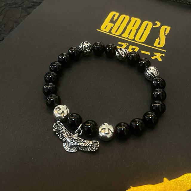New product on sale Goro'S Takahashi Goro obsidian eagle bracelet, top version,