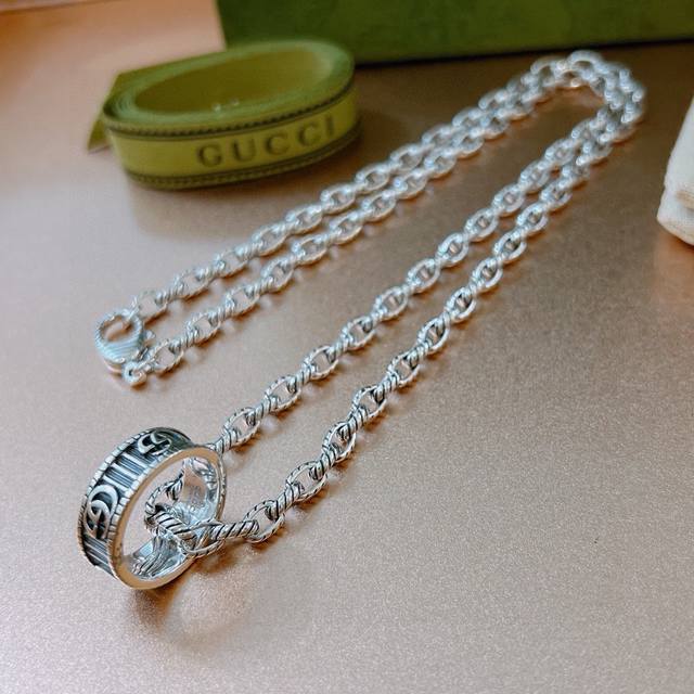 Gucci necklace 2025 latest chain with higher grade, the same style as celebriti